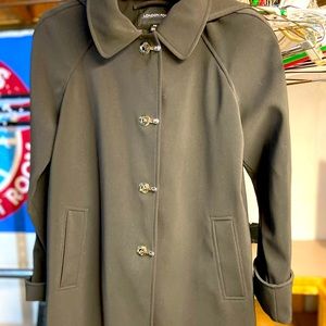 Black London Fog jacket - petite size medium